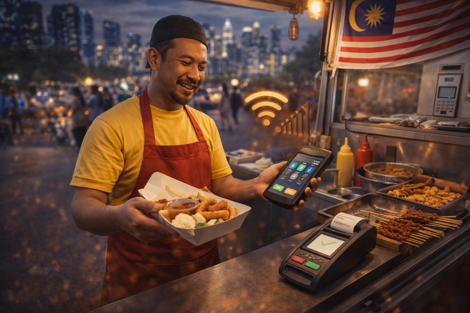 Food truck portable POS