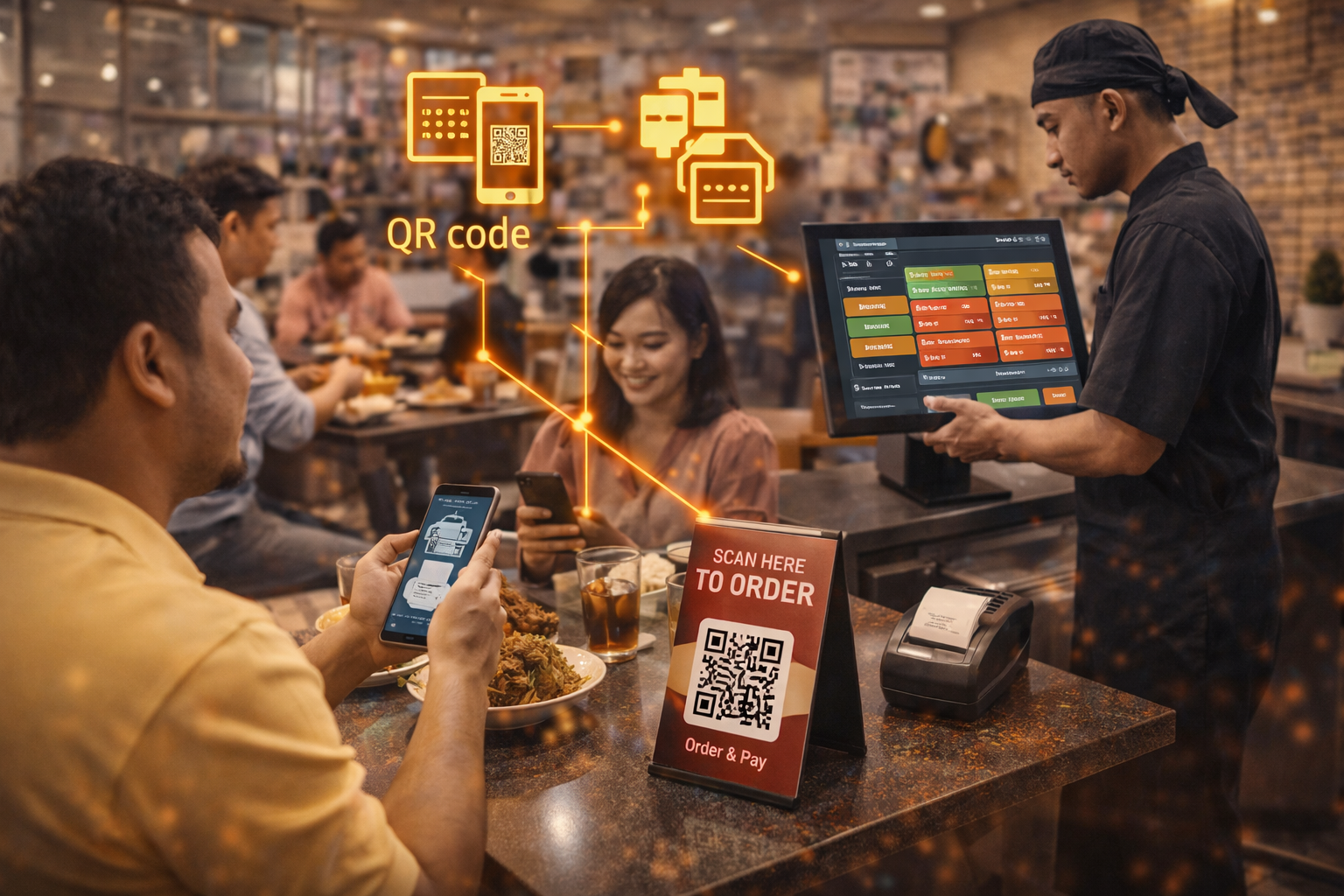 Dine-in QR Ordering