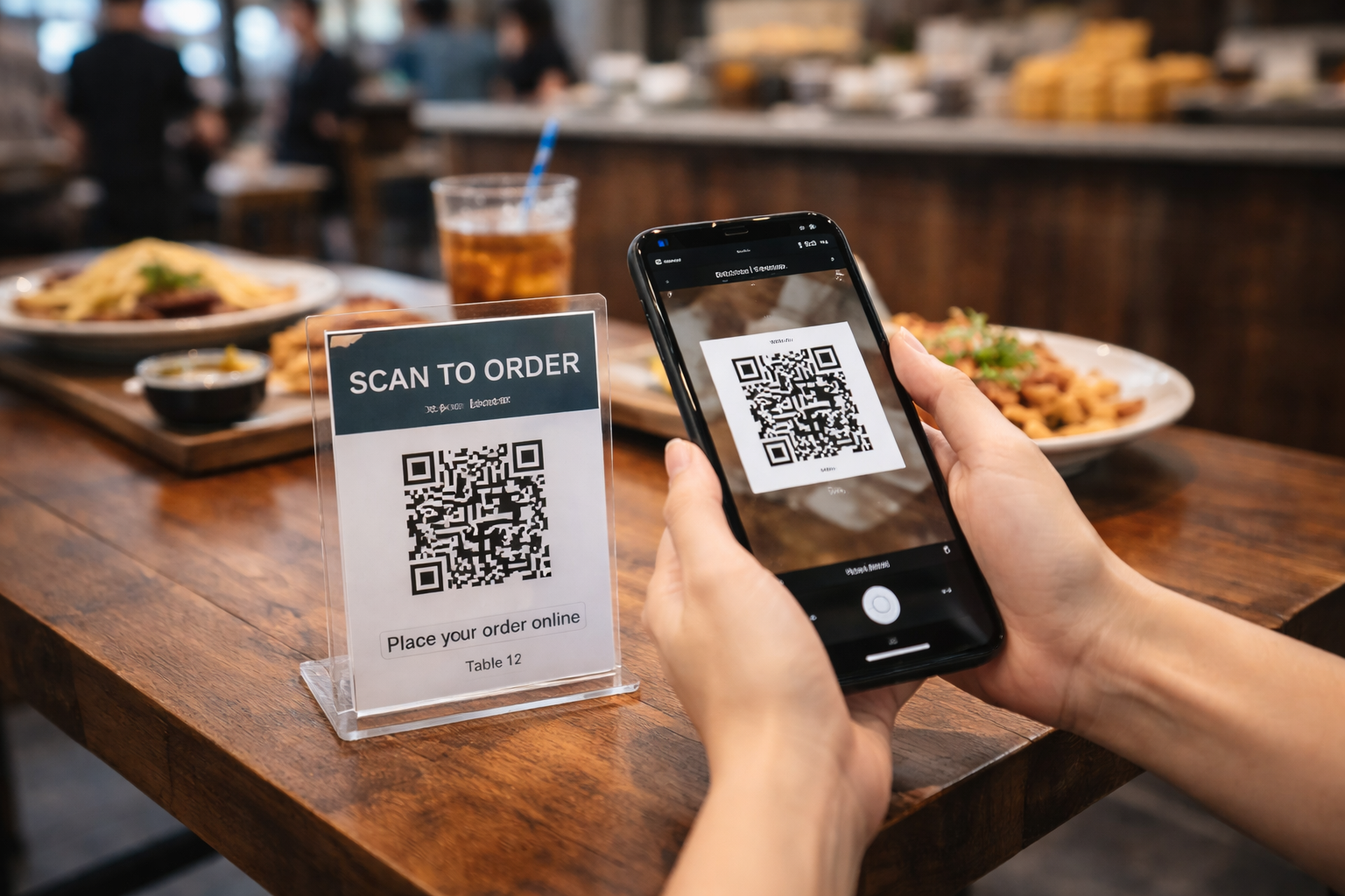 Dine-in QR Ordering