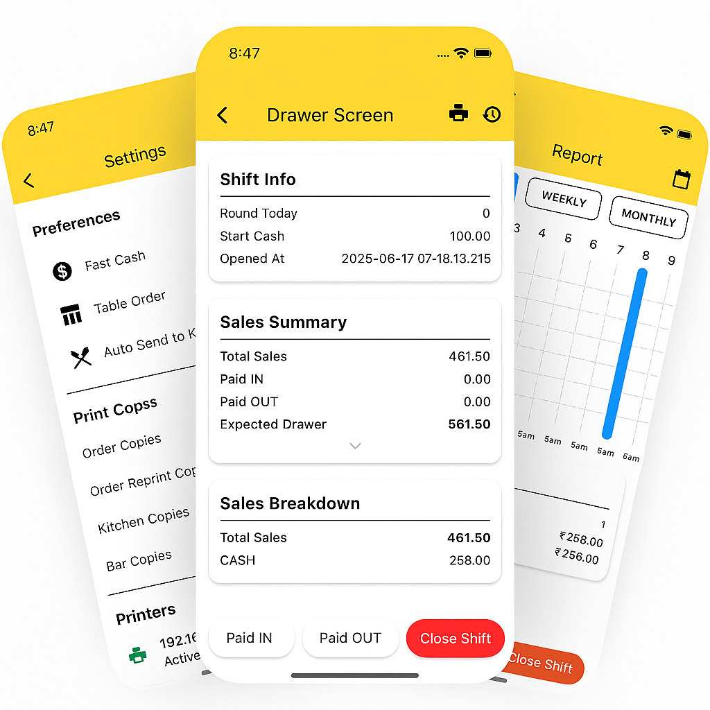 POS2U POS System App Preview
